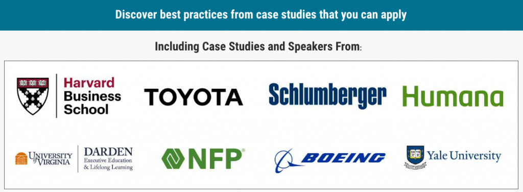 Companies who presented case studies at Mindful Leader mindfulness summit